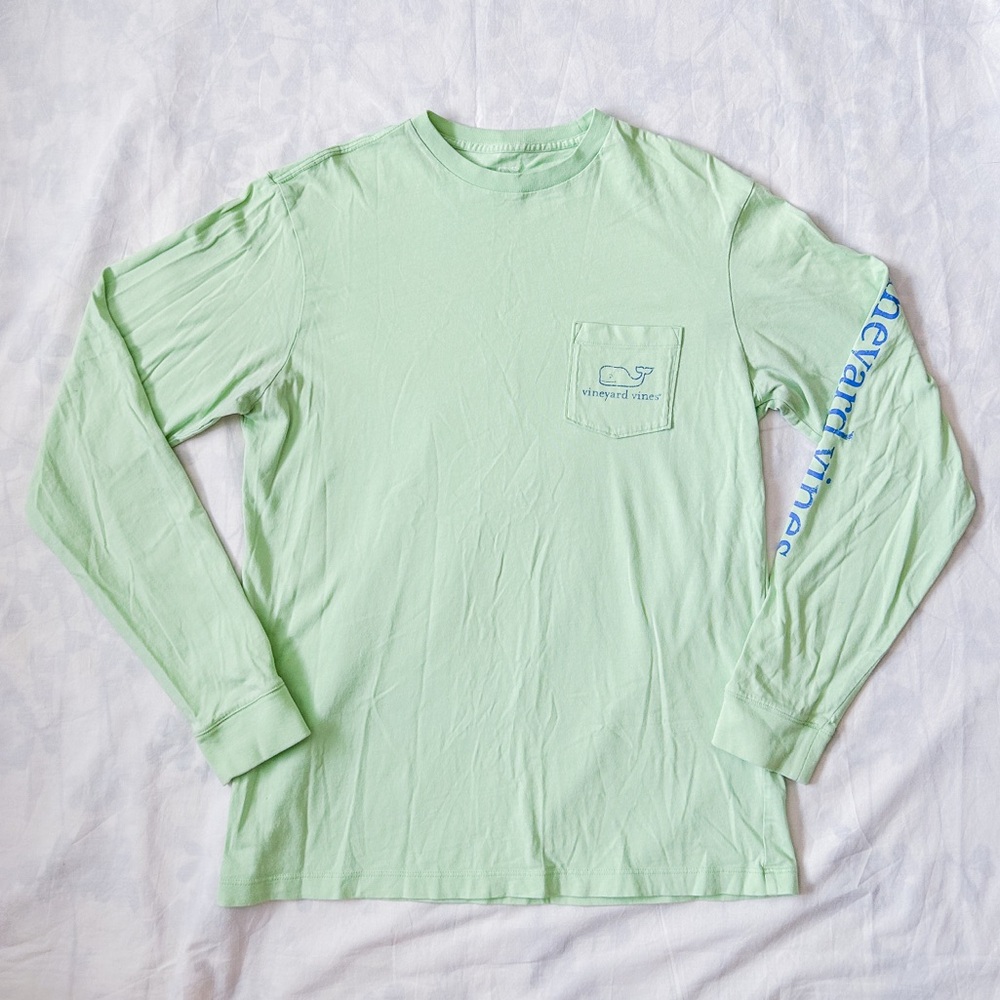 Vineyard Vines Whale Long Sleeve (Size: S) - Picture 1 of 13